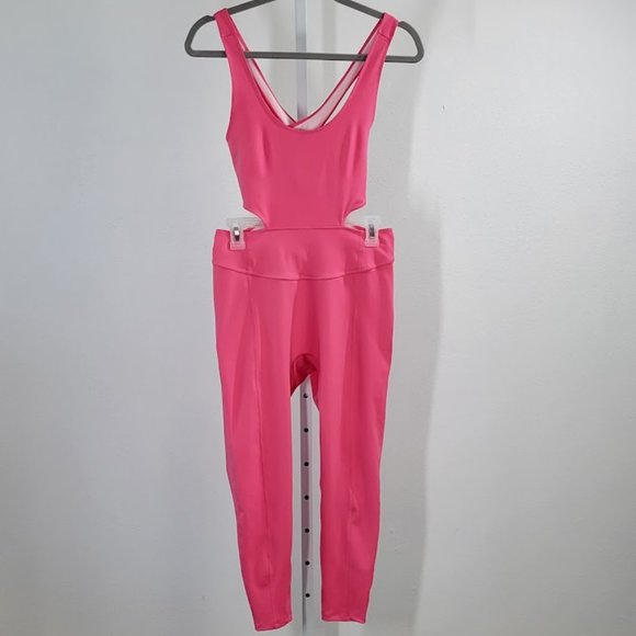 FREE PEOPLE back It up onesie jumpsuit Sz M  NEW - Picture 3 of 11